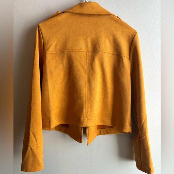 Philosophy Mustard Yellow Moto Jacket - Picture 2 of 4